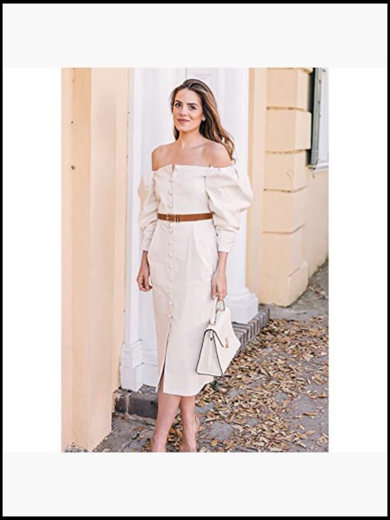 Faux Leather Waist Belt with Gold Buckle for Jeans Dresses Pants main image 5